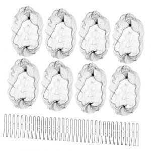 Gogogmee 1 Ensemble Filet À Cheveux En Forme De Disque Filet À Cheveux Pour Chignon Filet À Cheveux Pour Chignon De Danse Filet À Cheveux Pour Chignon De Ballet Filet À Cheveux Pour (Kolding Luo, neuf)