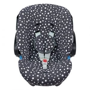 JYOKO KIDS Housse pour siège auto bébé en coton Compatible avec Cybex Aton Cloud-Q-M-2-4-5 (ATON 2, Winter Sky) (JYOKO, neuf)