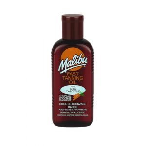 Malibu Huile accélérateur de bronzage Naturel avec carotène 200 ml Pour Tous (Empathy, neuf)
