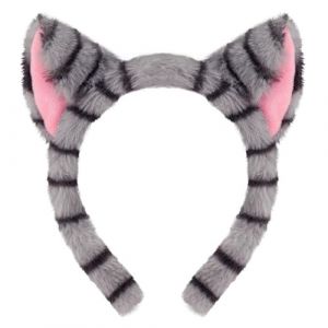 Qsvbeeqj 1//3/4/5/6 chats Costume Cosplay Chat Oreille Bandeau Nœuds Queue Tutus Autocollant Halloween Animal Fancy Costume Accessoires (QChong3d, neuf)