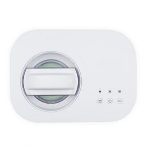 W&euml;asy Sorbeti&egrave;re YUM135, 1L, Turbine &agrave; glace, Pr&ecirc;t en 60 min, Arr&ecirc;t automatique, 100W, Panneau de contr&ocirc;le tactile, Fonction maintien au froid, Bol de pr&eacute;paration, Cuill&egrave;re &agrave; glace et Gobelet doseur (H.Koenig, neuf)