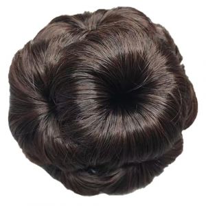 Chignon chignon chignon &agrave; clipser fleur perruque pour femme avec aspect naturel clip solide pour occasion formelle coiffure (youhuadianzi, neuf)
