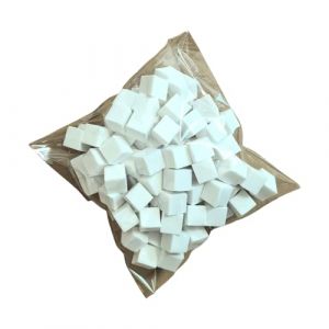 Lot de 50/100 &eacute;ponges &agrave; ongles souples pour ongles Blanc/color&eacute; (QYSH-MXW, neuf)