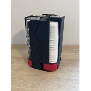 Rangement pour 12 Pots, 12 couvercles et 12 Paniers &laquo; fromage blanc &raquo; Yaourti&egrave;re SEB Multid&eacute;lices (impression-3d, neuf)