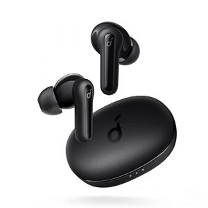 Soundcore by Anker P2 Mini Ecouteurs Bluetooth sans Fil, Ecouteurs in Ear, Conducteurs 10mm, Basse Intense, EQ, Bluetooth 5.2, 32H de Lecture, Étanche IPX5, Charge Rapide USB C(Noir)(Reconditionné) (AnkerDirect FR, neuf)