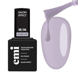 EMI Salon Effect Lavender Latte gel polish sans HEMA couleur longue durée usage domestique lampe UV/LED/CCFL 9 ml (EMI Beauty, neuf)