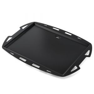 onlyfire Plancha de Cuisson pour Weber Q200 Q220 Q2000 Q2200 Série Barbecue à Gaz, Plaque Plancha Gril à Gaz Pièces de Rechange, Revêtement Céramique, 54×39CM (Onlyfire Store, neuf)