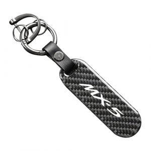 Porte-Cl&eacute; de Voiture pour Mazda MS MX5, Porte Cl&eacute; de Mode Porte Clef Keyring Pendentif, Accessoires de Voiture,A-OneSize (suoN, neuf)