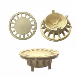 Nicoll - Grille pour Siphon de Cours 150x150, Sable - NICGRSC456S (ESPINOSA, neuf)