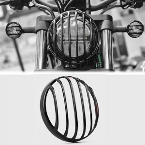 WOOGA Couvercle de protection de clignotant de feu arri&egrave;re de phare, couvercle de grille de phare compatible pour Ho&n&da Rebel CMX 250/CMX300/CMX 500 Accessoires 2021-2024 (1 pi&egrave;ce-Noir brillant) (woogaparts, neuf)