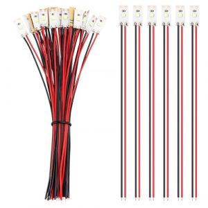 YIXISI 25 Pièces Pré Câblées LED SMD 17mm - Modélisme, 2835 SMD, 12-18V Bandes, Blanc (YXS-DE, neuf)