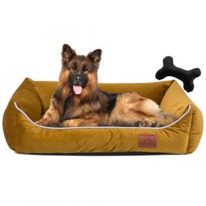 FUUFEE Panier Chien, Coussin Chien dehoussable et Lavable, Lit pour Chien 120 x 90 cm, Coussin pour Chien, Lit Chien Lavable Canapé Chien - Coussin Chien, Dog Bed, Panier Chien dehoussable Lavable (MAYRO Store, neuf)