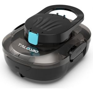 (2026 Upgrade) TALOSBO S1PRO Robot Piscine sans Fil, 120 Min d'Autonomie, Nettoyeur de Piscine Compact, Double Moteur Aspirateur Piscine Hors Sol, 2,5H Charge Rapide, pour Piscines Jusqu'&agrave; 100 m&sup2; (Talosbo eur, neuf)