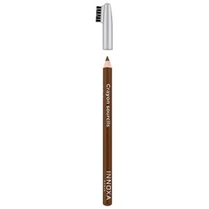 INNOXA - Crayon à Sourcils avec Brosse - Brun - Vegan - Combleur de Ligne (La Malle Au Trésor, neuf)