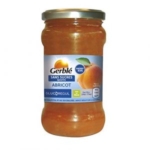 GERBLÉ - Confiture Abricot Sans Sucres Ajoutés 320G - Lot De 3 - meilleure offre (A TA PORTE, neuf)