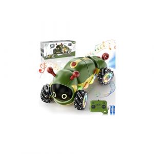 Kssvzz Voiture Telecommandée Enfant,4WD RC Stunt Car avec Lumière et Spray,2,4Ghz Chenille Télécommandée Voiture avec Musique,360° Rotation,Tout Terrain,Jouet Cadeau pour Garçon Fille 3 4 5 6 7 8 Ans (Kssvzz EU, neuf)