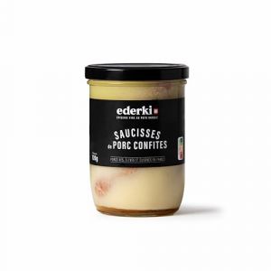 EDERKI - Saucisses de porc confites 720g (Maison EDERKI, neuf)