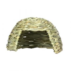 Maison en pour Lapins – Refuge Confortable pour Animaux de Compagnie, cabane en Naturelle pour Lapins | Maison de Lapin écologique, abri d’ Fait à la Main, Maison de Lapin sûre et Con (Dalea, neuf)