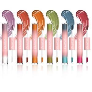 Holzsammlung 6 Couleurs Fard à Paupières Liquide Scintillant, Fard à Paupières Liquide Pailleté, Paillettes Yeux Maquillage Eyeliner Paillette, Résistant Aux Plis, Anti-écailles, Non Gras, Végétalien (FlyFlyAMallEU, neuf)
