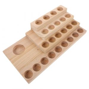 MOTHNUR Pr&eacute;sentoir &Agrave; Parfum Multicouche Pour Huiles Essentielles Pr&eacute;sentoir &Agrave; Huiles Essentielles Pour Organiseur De Bouteilles (Huajiay, neuf)