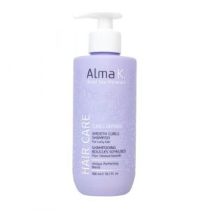 ALMA K Smooth Curls Shampoo - Moisturizing Shampoo for Women - Moisturizing for Curly Hair - Volumizing for Curly Hair - 10.1 oz (Swishpop, neuf)