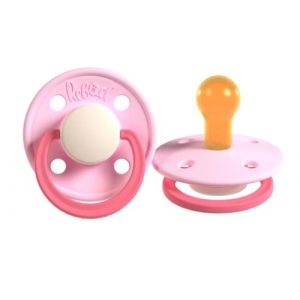 Rebael Tétine tendance - Caoutchouc naturel/latex - Fabriquée au Danemark - Sans BPA - Tétine en forme de cerise - Rising Pearly Lobster - Taille 2 (6 mois et plus) (Casora, neuf)
