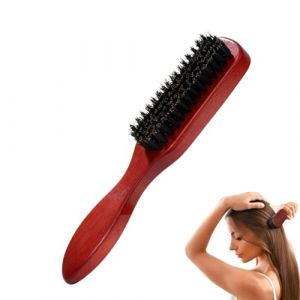Jetstream 1 Pi&egrave;ce Brosse a Chignon, Brosse Plaquage Cheveux, Femmes Hommes, Cheveux Poils de Sanglier, Convient Aux Barbes et Cheveux Denses, Boucl&eacute;s, Secs ou Ab&icirc;m&eacute;s (shenzhenshiouxinghangmaoyiyouxiangongsi, neuf)