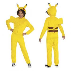 Disguise 94703J-EU-V2 Pikachu Combinaison classique unisexe pour enfant Multicolore Taille XL/EG/TG (14-16) (Funidelia FR-BE-LU, neuf)