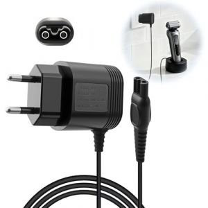 15V Chargeur Rasoir, Chargeur Tondeuse Compatible avec Philips Norelco HQ8505 7000 5000 3000 MG5750 MG7790 MG7770 BG5020 QP6520 QP6530 S5420 3000 7000 9000 Series Alimentation Adaptateur Cordon 1.2M (GuangXinQuYi, neuf)