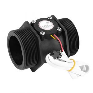 Yanmis Capteur de D&eacute;bit d'eau, DN50 G2 D&eacute;bitm&egrave;tre &agrave; Turbine 10-200L/min Compteur de Commutateur de Capteur de Hall de D&eacute;bit d'eau pour Le Chauffe-Eau (Sharainny, neuf)
