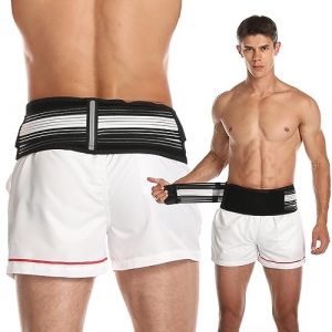 Paskyee Ceinture de sciatique pour soulager le mal de dos et la sciatique pour les hommes et les femmes - Soulagement de la sciatique, du bas du dos, de l'articulation Si et de la douleur pelvienne (Paskyee - FR, neuf)