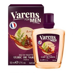 ULRIC DE VARENS - Eau de Toilette Varens For Men - Ambre Coca - Oriental, Gourmand, Ambré - Parfum Homme - Vaporisateur - Made in France - 50 ml (Parfums Ulric de Varens, neuf)