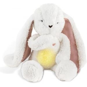 MyHummy Lapin 5en1 avec coussin chauffant - &eacute;cru/rouge (Szumisie, neuf)