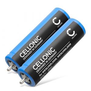 CELLONIC, Batterie pour Rasoir Compatible avec Panasonic ES678, ES-LV6Q-S803, ES724, ER-GP80 (3.6V, 680mAh) 2 Pi&egrave;ces (subtel, neuf)