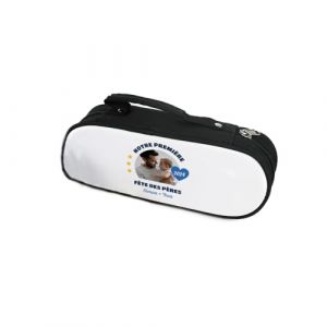 CADEAUX.COM - Sacoche Boule Pétanque Personnalisable - Sac Pétanque en Coton pour Boule de Petanque - Vendu Seul ou avec 3 Boules de Petanque - Cadeau Personnalisé - Cadeau Homme - Fête des Pères (MyGift Cadeaux personnalisés, neuf)