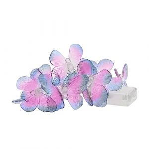 SZYDD Guirlande lumineuse LED papillon créative à piles pour décoration de chambre à coucher, anniversaire, fête de mariage (JIayng23, neuf)