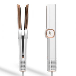 Lisseur Ionique Air 1600W &ndash; Lissage &agrave; l&rsquo;Air Sans Chaleur, Sans Plaques Chauffantes, Anti-Dommages &ndash; Lisseur Cheveux Humides &agrave; Sec, Id&eacute;al Cheveux Moyens &agrave; Longs (35-75 cm) &ndash; LARGOLASH (Largolash b.v., neuf)