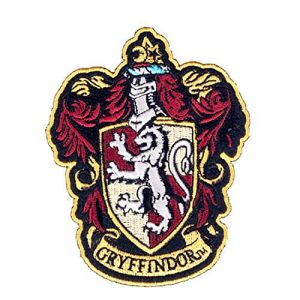 Écusson brodé à coudre PSL HP Gryffindor (Quality House Ltd, neuf)