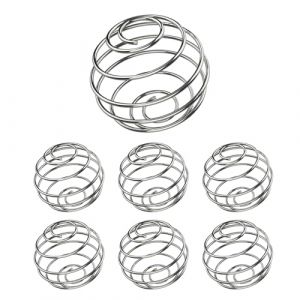 FortuneGlobe Boule de mélangeur Inoxydable 7pcs,shaker inox,melangeur anti grumeaux biberon,protein shaker,Pour boissons mélangées (yuchangEU, neuf)