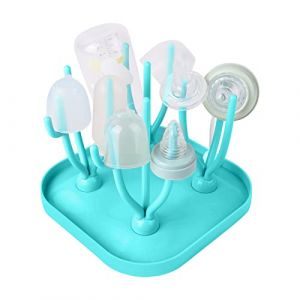 Vicloon S&egrave;che Biberon B&eacute;b&eacute;,S&eacute;choir pour Bouteille Supports de S&eacute;chage de Bouteilles Amovible pour Biberon,Couverts,T&eacute;tines Gobelets (HANSBUY, neuf)