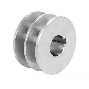 Poulie trap&eacute;zo&iuml;dale HB SPB 2x17mm 70mm Poulie &agrave; double roue Poulie de moteur &eacute;lectrique Entra&icirc;nement par courroie trap&eacute;zo&iuml;dale (Diam&egrave;tre d'al&eacute;sage: 30mm, Clavette 8mm) (Split Express, neuf)