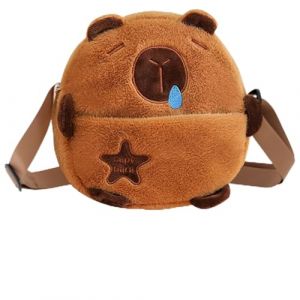HTTDSLF Peluche Capybara Sacs Bandouli&egrave;re, Petit Sac &agrave; Bandouli&egrave;re pour Filles, Sac Bandouli&egrave;re R&eacute;glable Pour Filles, Sac a Main Enfant Fille, Cadeau Petite Fille (HTTDSLF, neuf)