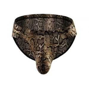 Maiclaice Homme Soie Glac&eacute;e Taille Basse Bikini Slip sous-v&ecirc;tement Noir XX-Large (Maiclaice, neuf)