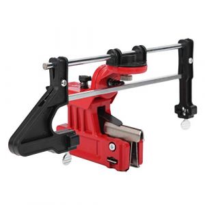 Guide De Lime D'affûtage De Tronçonneuse, Support De Barre De Guidage De Scie à Chaîne, Outil D'affûtage De Chaîne Pour Affûtage De Précision De Tronçonneuse, Dents De Scie à Chaîne (Tujuezity-EU, neuf)