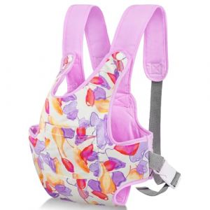 Aolso Porte b&eacute;b&eacute; Poup&eacute;e,Sac &agrave; Dos Porte-b&eacute;b&eacute; Accessoire pour poup&eacute;e pour Poup&eacute;e de 14-18 Pouces-Mauve (poup&eacute;e Non Incluse) (YIJIABAI, neuf)