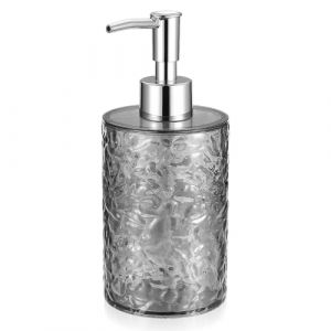 400 ML Distributeur Savon, Distributeur de Savon Liquide, Flacon Pompe Vide 400ml, Distributeur Shampoing et Gel Douche, Flacons Vides &agrave; Pompe Plastique pour Distributeurs de Savon et de Lotion (SZYILIDA, neuf)