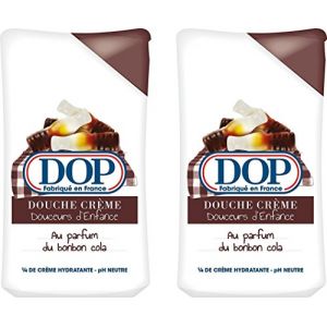 DOP Gel Douche Cr&egrave;me Douceurs d'Enfance au Parfum du Bonbon Cola 250ml - Lot de 2 (webboutik, neuf)