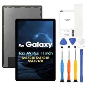 Écran LCD pour Samsung Galaxy Tab A9 Plus Display pour Samsung Galaxy Tab A9+ SM-X210 SM-X215 SM-X216B 11" Ecran Replacement LCD Affichage Tactile Digitizer Assembly avec Réparation, Noir (Little Wasp, neuf)