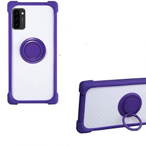 Coque pour Ulefone Note 12P Coque Compatible avec Ulefone Note 12P Coque &Eacute;tui Support de Bague m&eacute;tallique 360&deg; en PC + Silicone CSKB-ZI (Oujietong, neuf)