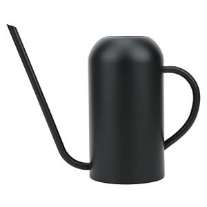 Arrosoir en Acier Inoxydable, 1,5 L Arrosoir pour Plantes Succulentes Rétro à Longue Bouche, Arrosoir en Acier Inoxydable pour Plantes d'Intérieur et d'Extérieur (Noir) (Jenngaoo, neuf)